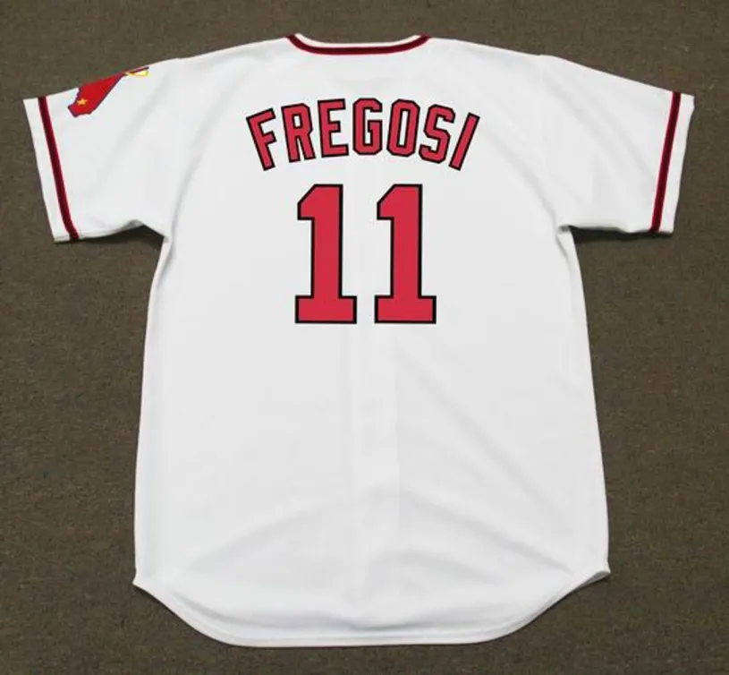 JIM FREGOSI California Angels 1971 Majestic Cooperstown Home Baseball Jersey 