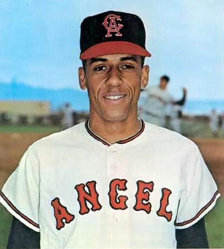 JOSE CARDENAL California Angels 1960’s Majestic Cooperstown Home Baseball Jersey 