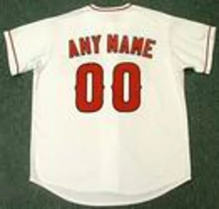 LOS ANGELES ANGELS 2010 Majestic Throwback Jersey Customized “Any Name & Number(s)” 