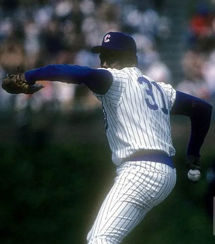 FERGUSON JENKINS Chicago Cubs 1972 Majestic Cooperstown Home Baseball Jersey 