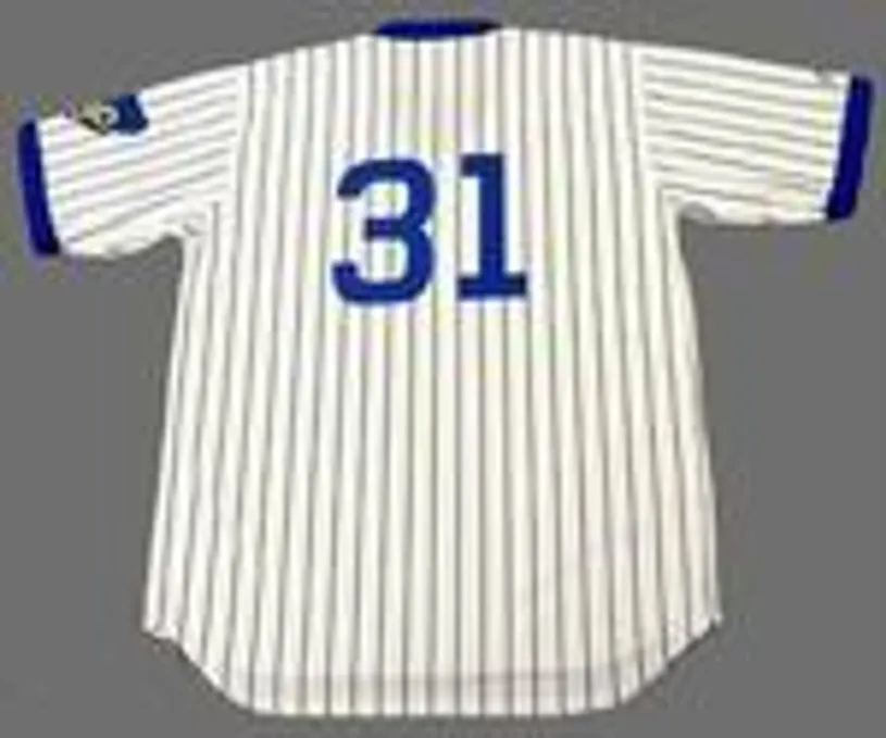 FERGUSON JENKINS Chicago Cubs 1972 Majestic Cooperstown Home Baseball Jersey 