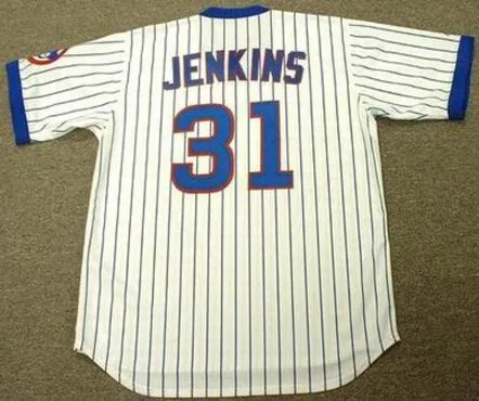 FERGUSON JENKINS Chicago Cubs Majestic Cooperstown Throwback Home Jersey 