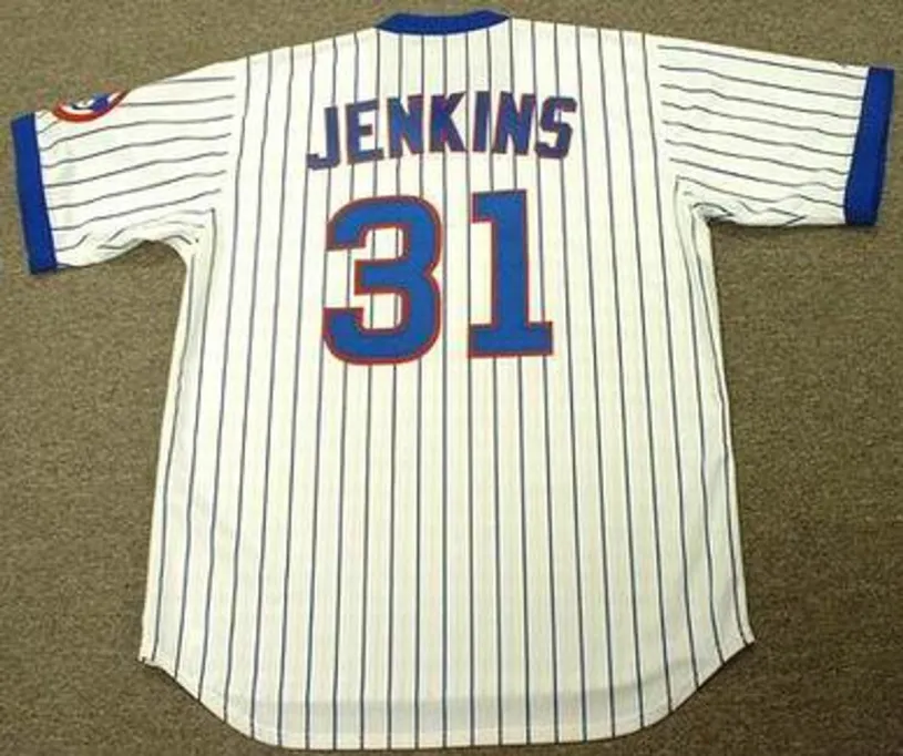 FERGUSON JENKINS Chicago Cubs Majestic Cooperstown Throwback Home Jersey 