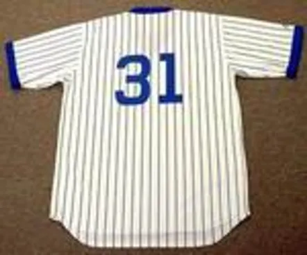GREG MADDUX Chicago Cubs 1988 Majestic Cooperstown Throwback Home Jersey 