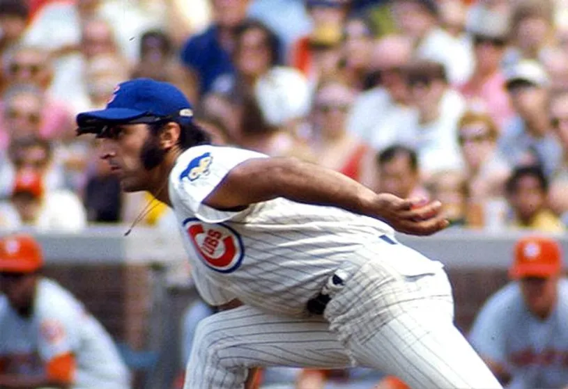 JOE PEPITONE Chicago Cubs 1972 Majestic Cooperstown Home Baseball Jersey 