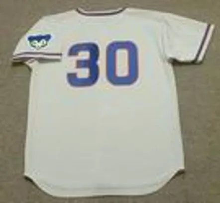 KEN HOLTZMAN Chicago Cubs 1968 Away Majestic Throwback Baseball Jersey 