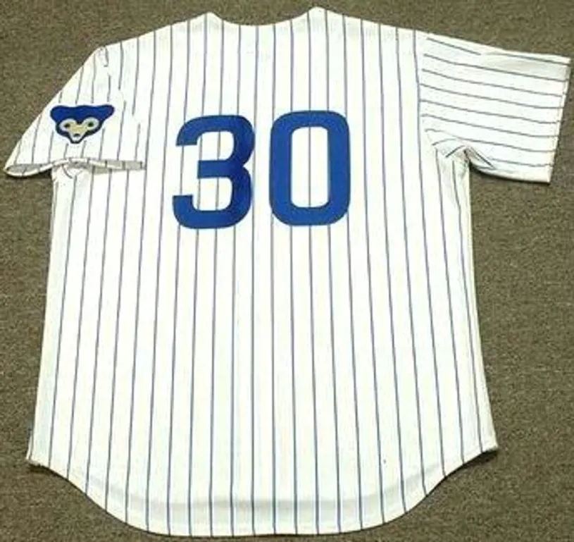 KEN HOLTZMAN Chicago Cubs 1969 Majestic Cooperstown Throwback Home Baseball Jersey 