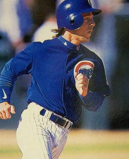 MICKEY MORANDINI Chicago Cubs 1998 Majestic Throwback Alternate Baseball Jersey 