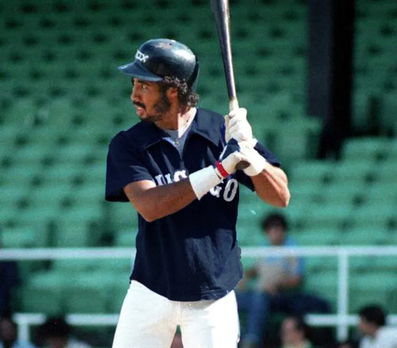 CHICAGO WHITE SOX 1970’s Away Majestic Throwback Baseball Jersey 