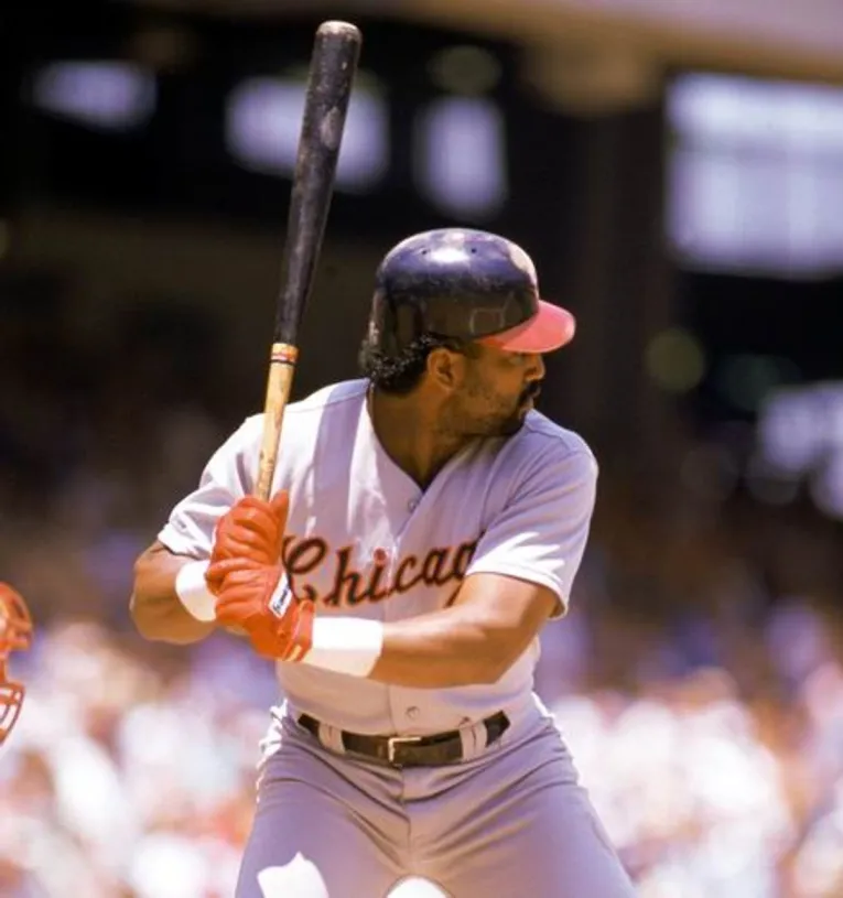 IVAN CALDERON Chicago White Sox 1990 Majestic Throwback Away Baseball Jersey 