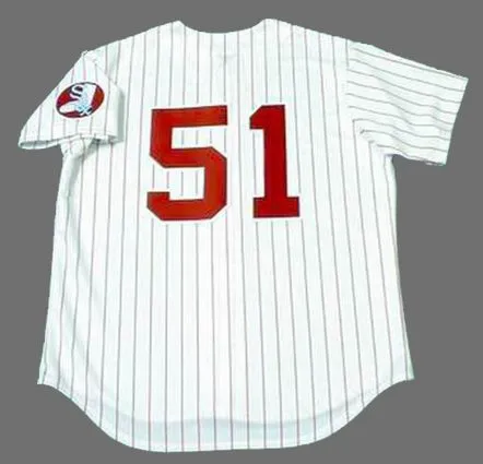 TERRY FORSTER Chicago White Sox 1970’s Majestic Throwback Baseball Jersey 