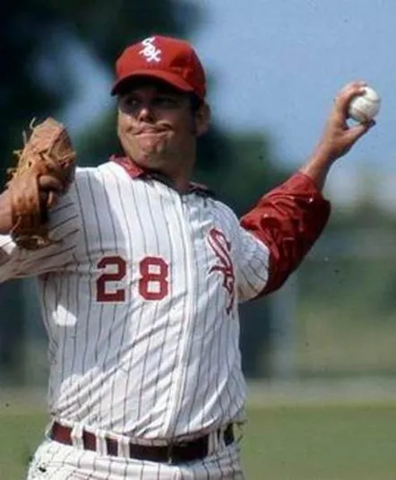 WILBUR WOOD Chicago White Sox 1970’s Majestic Throwback Baseball Jersey 