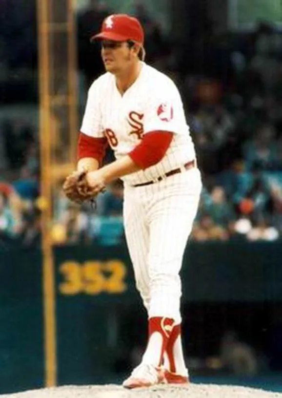 WILBUR WOOD Chicago White Sox 1970’s Majestic Throwback Baseball Jersey 