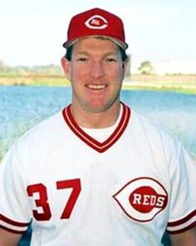 NORM CHARLTON Cincinnati Reds 1990 Majestic Cooperstown Home Baseball Jersey 