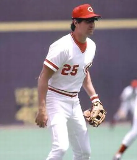 RAY KNIGHT Cincinnati Reds 1979 Majestic Cooperstown Home Baseball Jersey 