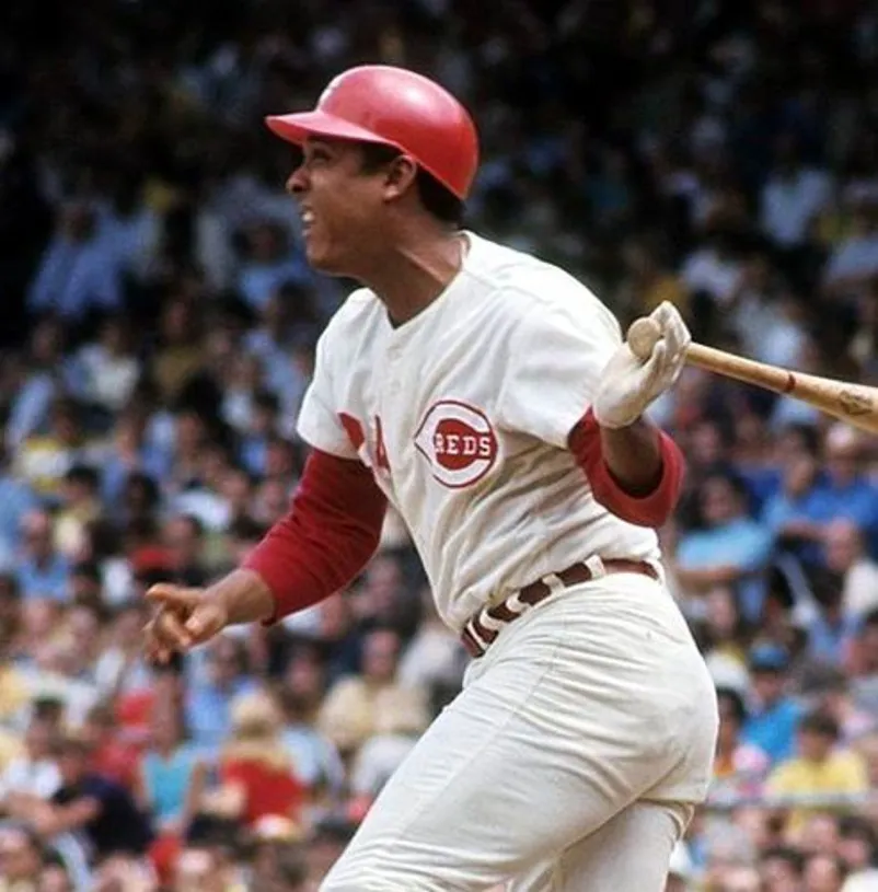 TONY PEREZ Cincinnati Reds 1969 Majestic Cooperstown Home Baseball Jersey 