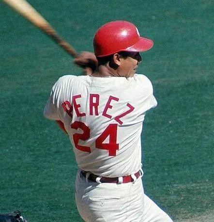 TONY PEREZ Cincinnati Reds 1969 Majestic Cooperstown Home Baseball Jersey 