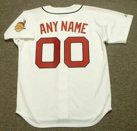 CLEVELAND INDIANS 1940’s Majestic Throwback Jersey Customized “Any Name & Number(s)” 