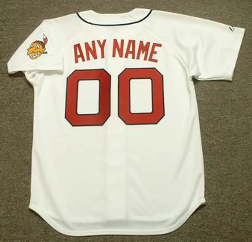 CLEVELAND INDIANS 1940’s Majestic Throwback Jersey Customized “Any Name & Number(s)” 
