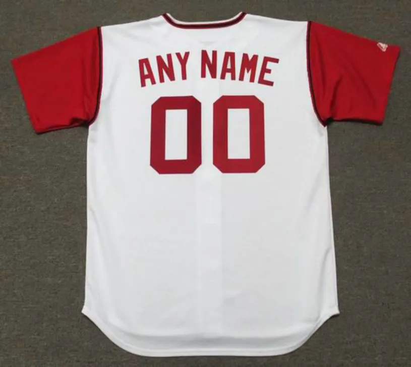 CLEVELAND INDIANS 1969 Majestic Throwback Jersey Customized “Any Name & Number(s)” 