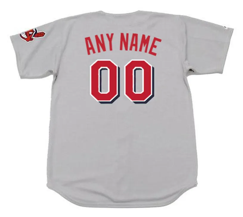 CLEVELAND INDIANS 1970 Majestic Cooperstown Away Jersey Customized “Any Name & Number(s)” 