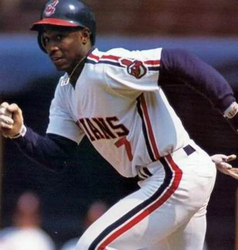 CLEVELAND INDIANS 1990’s Majestic Throwback Home Jersey Customized “Any Name & Number(s)” 