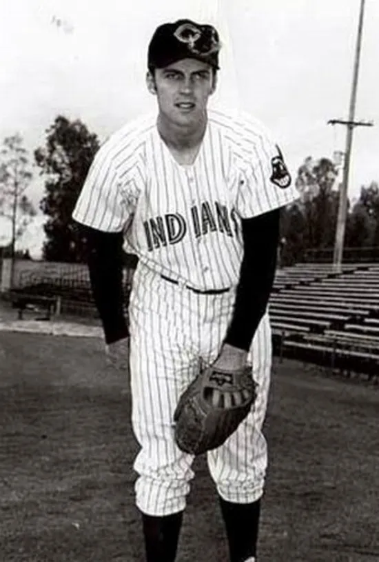 DEAN CHANCE Cleveland Indians 1970 Majestic Cooperstown Home Baseball Jersey 