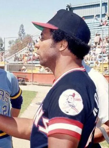 FRANK ROBINSON Cleveland Indians 1975 Away Majestic Throwback Baseball Jersey 