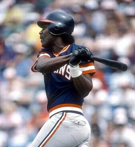 JOE CARTER Cleveland Indians 1984 Majestic Cooperstown Throwback Away Jersey 