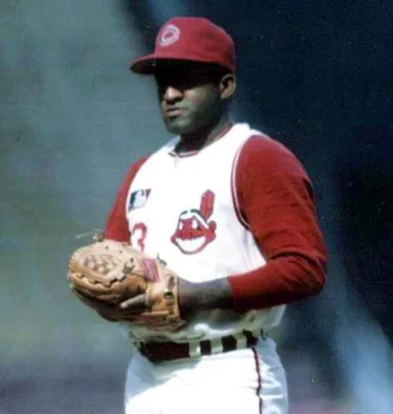 LUIS TIANT Cleveland Indians 1969 Majestic Cooperstown Home Baseball Jersey 