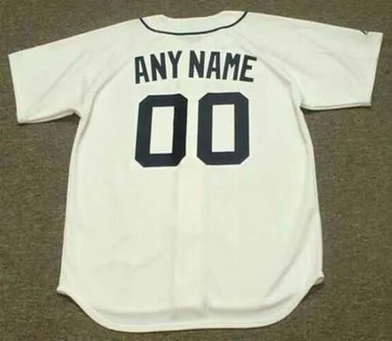 DETROIT TIGERS 1980’s Home Majestic Throwback Jersey Customized “Any Name & Number(s)” 