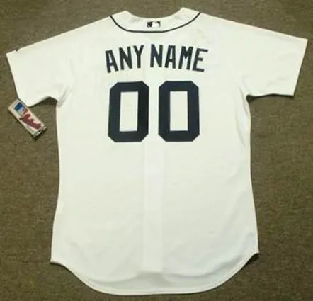 DETROIT TIGERS Majestic Authentic Home Jersey Customized “Any Name & Number(s)” 