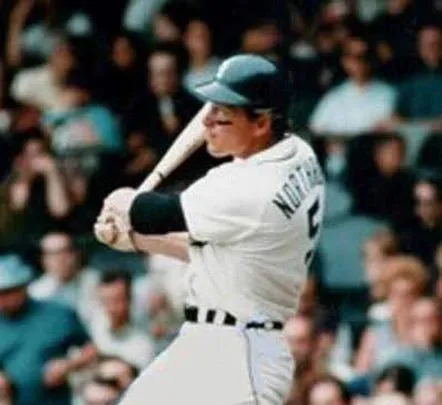 JIM NORTHRUP Detroit Tigers 1969 Home Majestic Throwback Baseball Jersey 