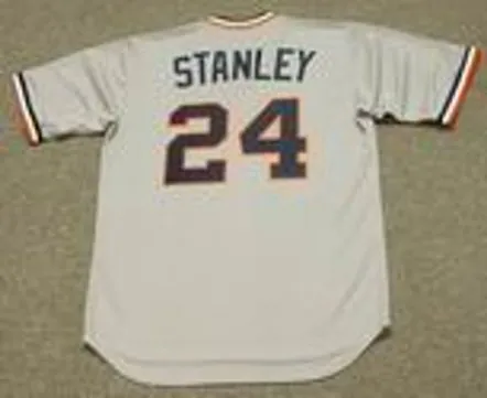 MICKEY STANLEY Detroit Tigers 1972 Majestic Cooperstown Throwback Away Baseball Jersey 