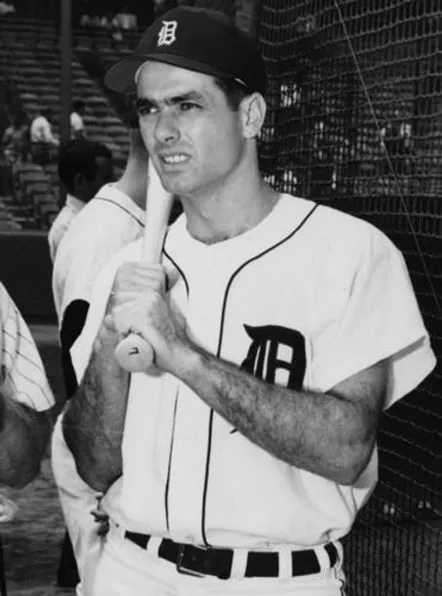 ROCKY COLAVITO Detroit Tigers 1960’s Majestic Throwback Home Baseball Jersey 