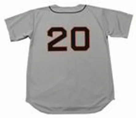 VIC WERTZ Detroit Tigers 1952 Majestic Cooperstown Away Baseball Jersey 