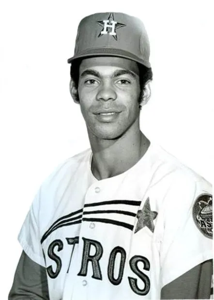 CESAR GERONIMO Houston Astros 1971 Majestic Cooperstown Home Baseball Jersey 