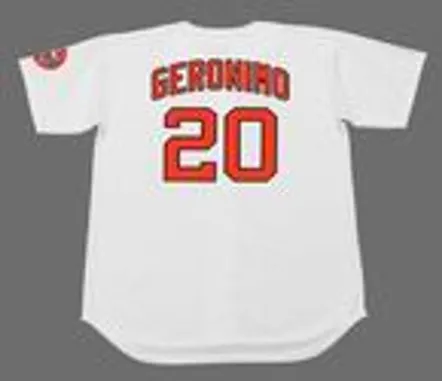 CESAR GERONIMO Houston Astros 1971 Majestic Cooperstown Home Baseball Jersey 
