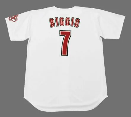 CRAIG BIGGIO Houston Astros 2002 Majestic Throwback Home Baseball Jersey 