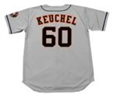 DALLAS KEUCHEL Houston Astros 2017 Majestic Away Baseball Jersey 