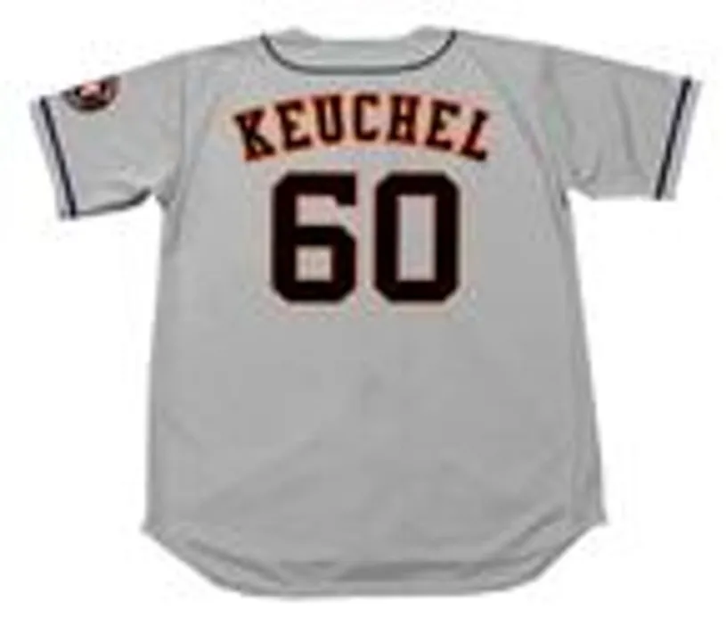 DALLAS KEUCHEL Houston Astros 2017 Majestic Away Baseball Jersey 