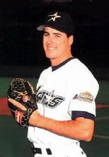 DARRYL KILE Houston Astros 1994 Home Majestic Baseball Throwback Jersey 