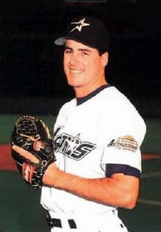 DARRYL KILE Houston Astros 1994 Home Majestic Baseball Throwback Jersey 