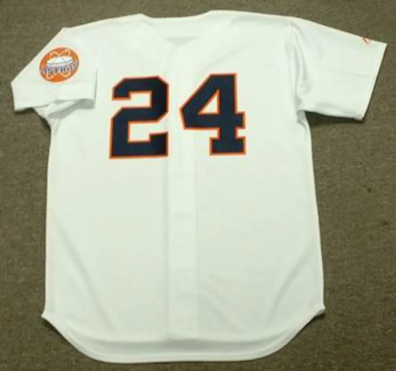 JIMMY WYNN Houston Astros 1960’s Home Majestic Throwback Baseball Jersey 