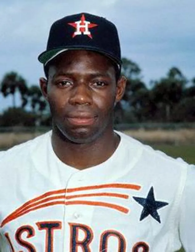 JIMMY WYNN Houston Astros 1960’s Home Majestic Throwback Baseball Jersey 