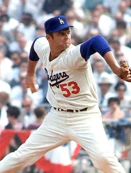 DON DRYSDALE Los Angeles Dodgers 1960’s Majestic Throwback Baseball Jersey 