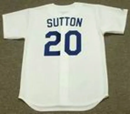 DON SUTTON Los Angeles Dodgers 1976 Majestic Cooperstown Throwback Baseball Jersey 