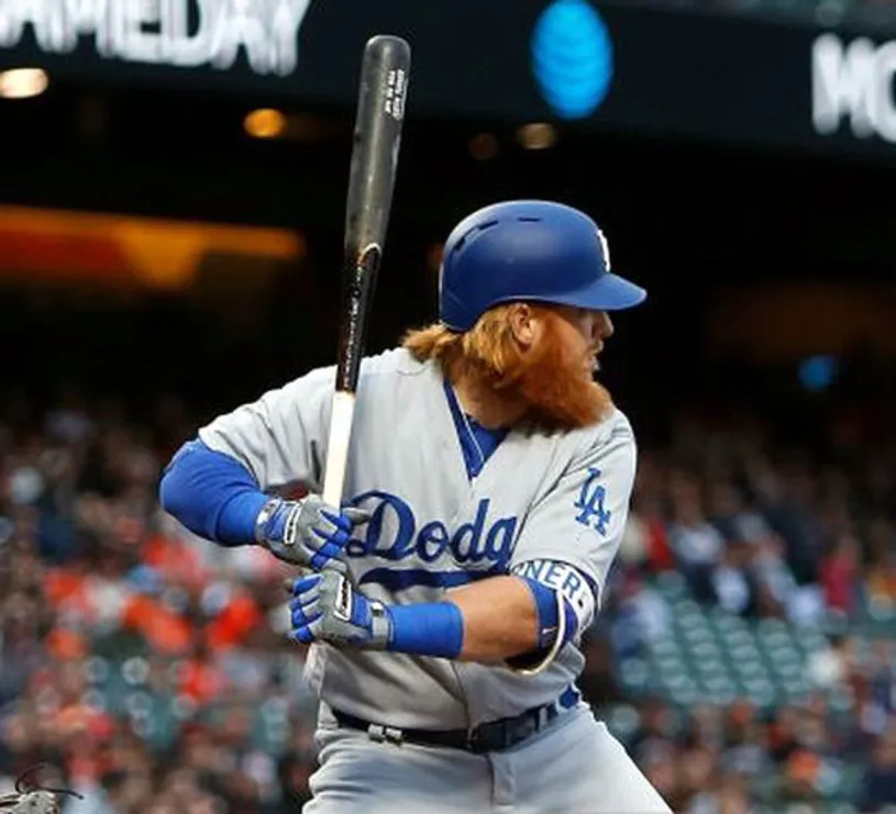 JUSTIN TURNER Los Angeles Dodgers 2016 Majestic Away Baseball Jersey 