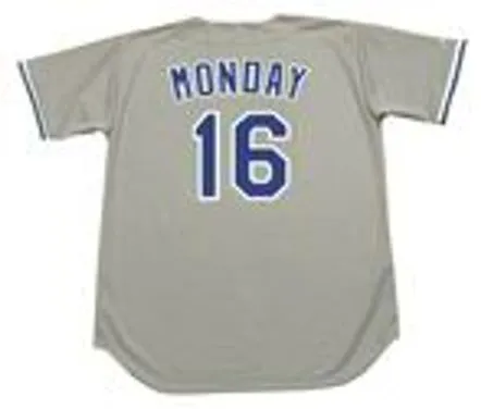 RICK MONDAY Los Angeles Dodgers 1981 Majestic Throwback Away Baseball Jersey 