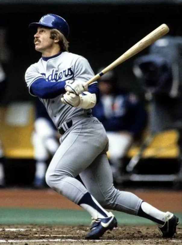 RON CEY Los Angeles Dodgers 1981 Majestic Throwback Away Baseball Jersey 